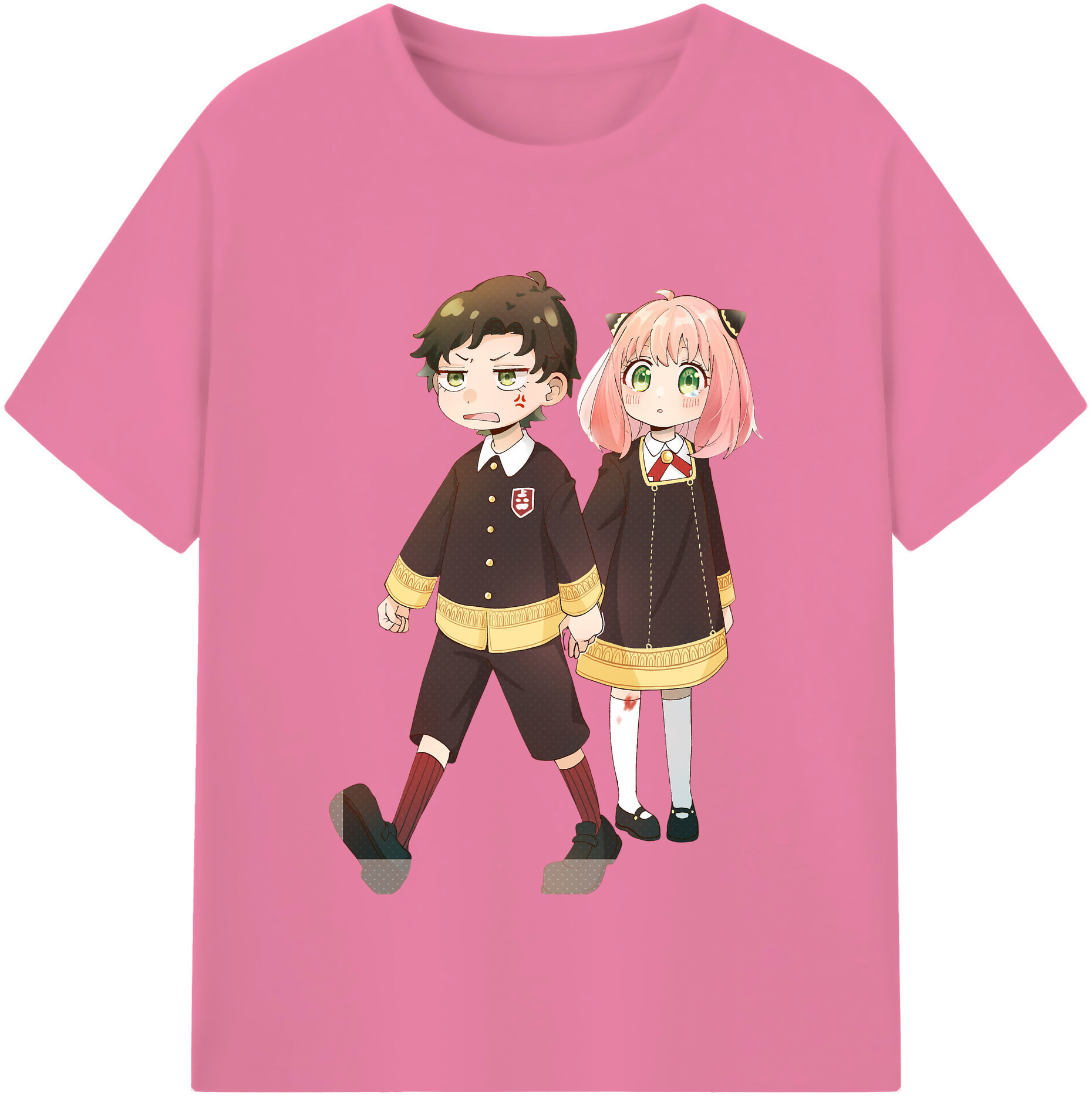 （画像用） SPY×FAMILY间谍家家酒 綿100％半袖Tシャツ（フロントプリント）